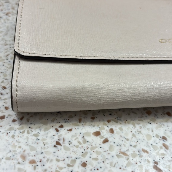Coach White Leather Long Wallet - Picture 11 of 17